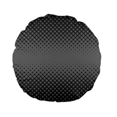 Halftone Standard 15  Premium Round Cushions by nate14shop