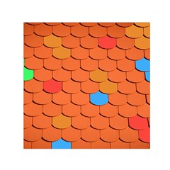 Phone Wallpaper Roof Roofing Tiles Roof Tiles Square Satin Scarf (30  X 30 ) by artworkshop