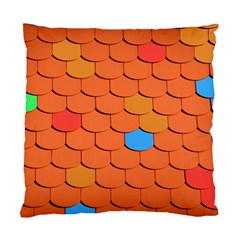 Phone Wallpaper Roof Roofing Tiles Roof Tiles Standard Cushion Case (one Side) by artworkshop