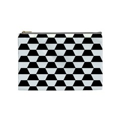 Hexagons Cosmetic Bag (medium) by nate14shop