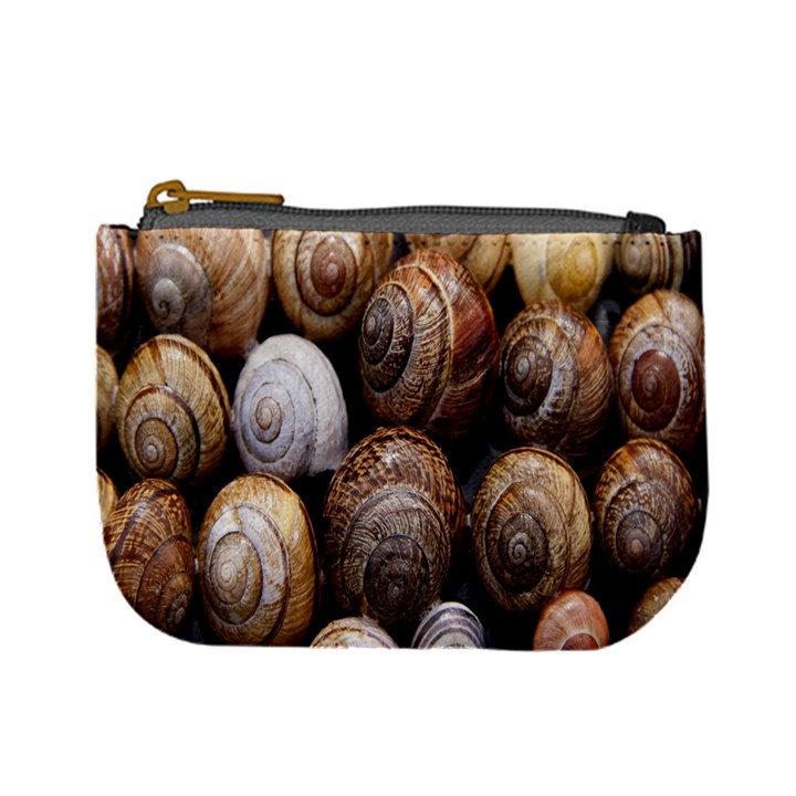 Snail Shells Pattern Arianta Arbustorum Mini Coin Purse