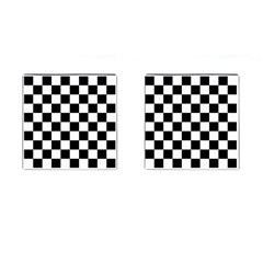 Pattern-box Box Cufflinks (square) by nate14shop