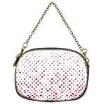 Pattern-polkadots Chain Purse (Two Sides) Front