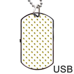 Polka 01 Dog Tag Usb Flash (one Side) by nate14shop