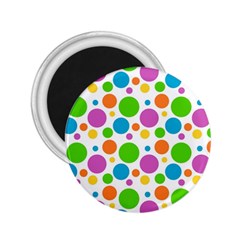 Polka-dot-callor 2 25  Magnets by nate14shop