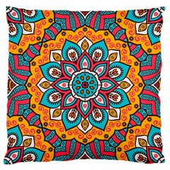 Mandala Spirit Large Cushion Case (one Side) by zappwaits