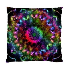 Pride Mandala Standard Cushion Case (one Side) by MRNStudios