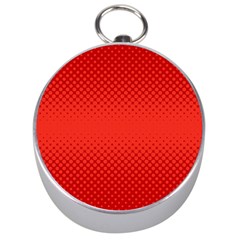 Polkadot-redfull Silver Compasses by nate14shop