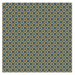 Polka-dots-gray Square Satin Scarf (36  X 36 ) by nate14shop