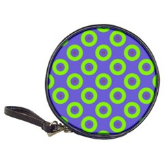 Polka-dots-green-blue Classic 20-cd Wallets by nate14shop