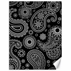 Seamless Paisley Pattern Canvas 18  X 24  by nate14shop