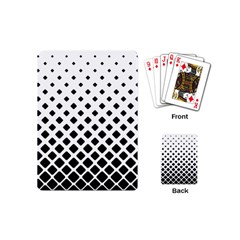 Square-background Playing Cards Single Design (mini)