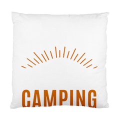 I Love Camping Standard Cushion Case (one Side)