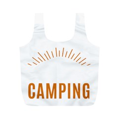 I Love Camping Full Print Recycle Bag (m)