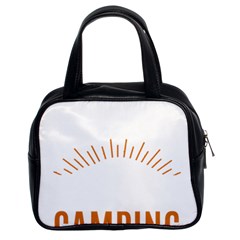 I Love Camping Classic Handbag (two Sides) by PFashionArt