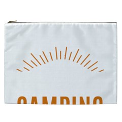 I Love Camping Cosmetic Bag (xxl) by PFashionArt