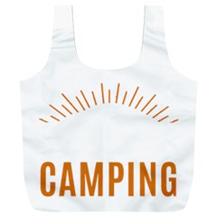 I Love Camping Full Print Recycle Bag (xxxl) by PFashionArt