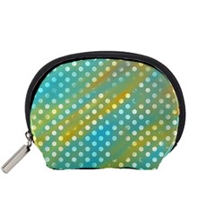 Abstract-polkadot 01 Accessory Pouch (small) by nate14shop