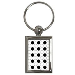 Abstract-polkadot 03 Key Chain (rectangle) by nate14shop