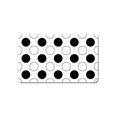 Abstract-polkadot 03 Magnet (name Card)