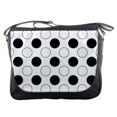 Abstract-polkadot 03 Messenger Bag by nate14shop