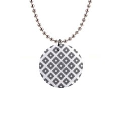 Abstract-box-white 1  Button Necklace by nate14shop
