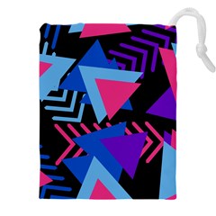 Memphis Drawstring Pouch (4xl) by nate14shop