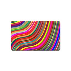 Abstract-calorfull Magnet (name Card)