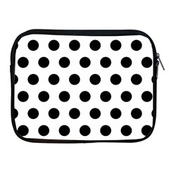 Polkadots White Apple Ipad 2/3/4 Zipper Cases by nate14shop