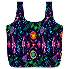 Pattern-vector Full Print Recycle Bag (xl) by nate14shop