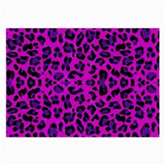 Pattern-tiger-purple Large Glasses Cloth (2 Sides)