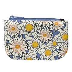 Flowers Large Coin Purse by nate14shop