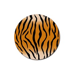 Animal-tiger Rubber Coaster (round) by nate14shop