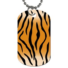 Animal-tiger Dog Tag (one Side) by nate14shop