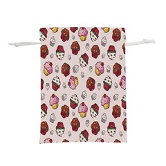 Cake Lightweight Drawstring Pouch (l) by nate14shop