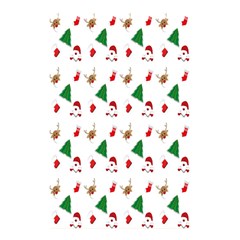 Christmas Tree,santa Shower Curtain 48  X 72  (small)  by nate14shop