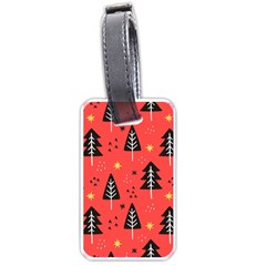 Christmas Tree,snow Star Luggage Tag (one side)