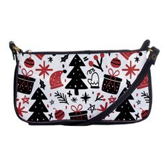 Christmas Tree-background-jawelry Bel,gift Shoulder Clutch Bag