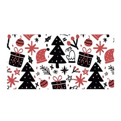 Christmas Tree-background-jawelry Bel,gift Satin Wrap 35  X 70  by nate14shop