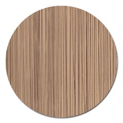 Background-wood Pattern Magnet 5  (round) by nate14shop