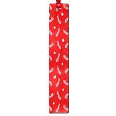Christmas Pattern,love Red Large Book Marks by nate14shop
