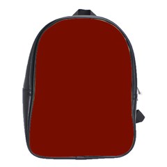 Christmas-maroon School Bag (large) by nate14shop