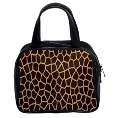 Giraffe Classic Handbag (two Sides)