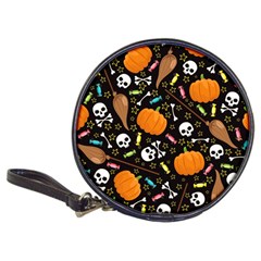 Halloween Pattern 3 Classic 20-cd Wallets by designsbymallika