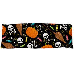 Halloween Pattern 3 Body Pillow Case Dakimakura (two Sides) by designsbymallika