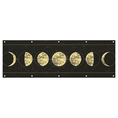 Moon Banner And Sign 12  X 4 