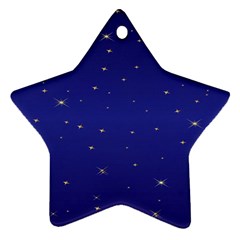Gold-blue Ornament (Star)