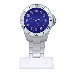 Gold-blue Plastic Nurses Watch