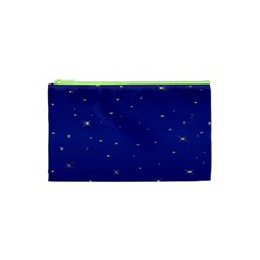 Gold-blue Cosmetic Bag (xs)