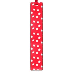 Stars-white Red Large Book Marks by nate14shop